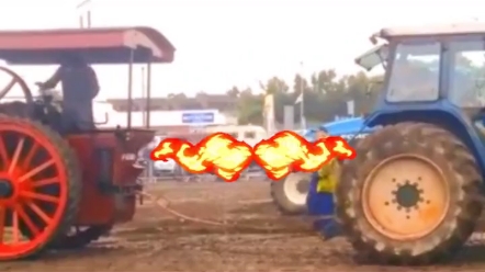 蒸汽拖拉机VS柴油拖拉机