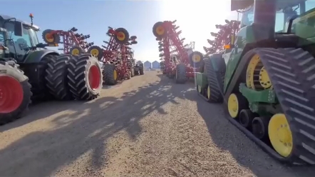 整几台这放家里 这不香吗 约翰迪尔芬特看着就是霸气