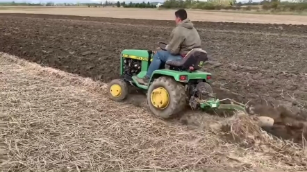 约翰迪尔没满月就出来干活了