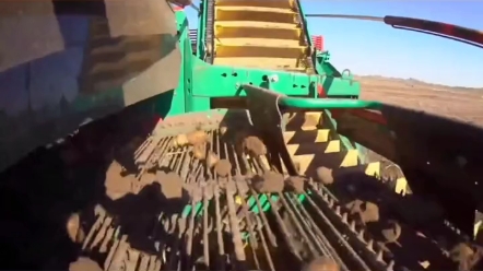 这样的马铃薯收割机，您见过么？